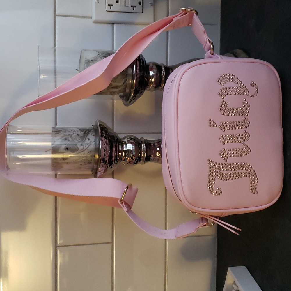 🧿Juicy Couture Light Pink Crossbody Bag